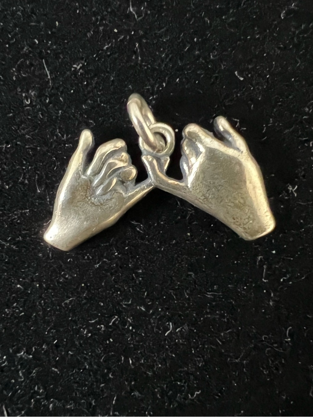925 STERLING SILVER PINKY PROMISE CHARM / PENDANT
